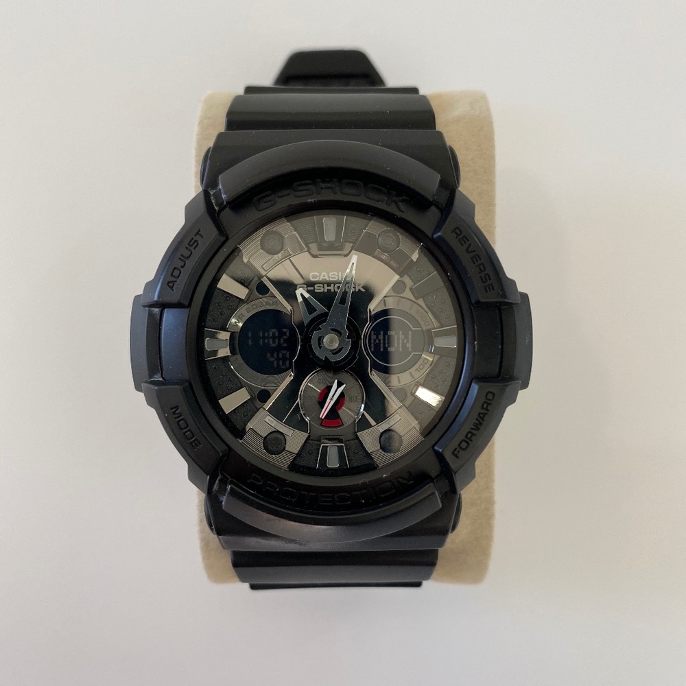 Mens G-Shock GA-201 Analog-Digital watch